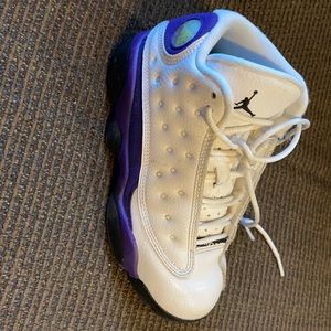 High top Jordan shoes